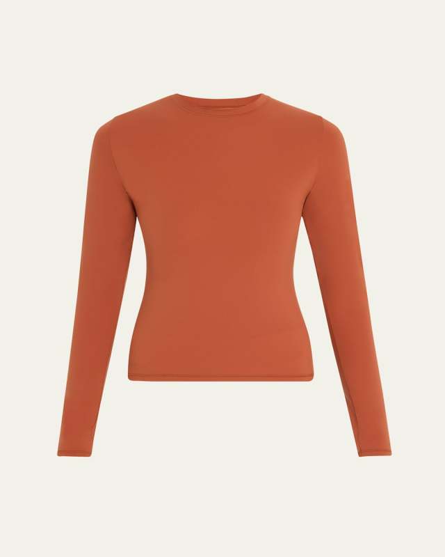 Fits Everybody Long-Sleeve Crewneck T-Shirt